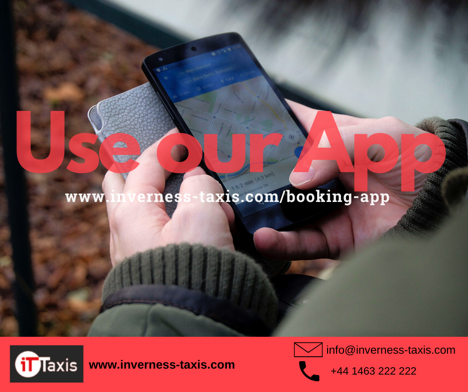 Use the Inverness Taxis booking app to book your local taxi to festivals in the Highlands. 
